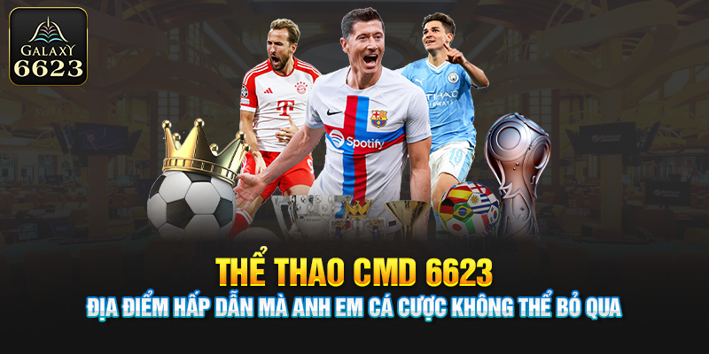 Thể Thao CMD 6623 - Địa Điểm Hấp Dẫn Dành Cho Anh Em Cược Thủ