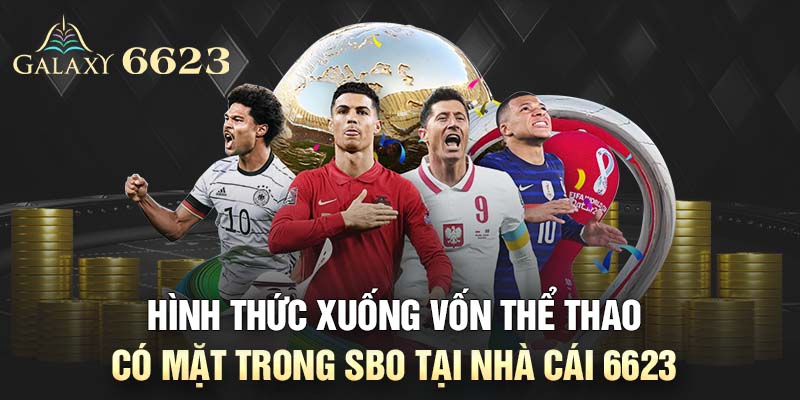 Hình thức xuống vốn thể thao có mặt trong SBO tại nhà cái 6623